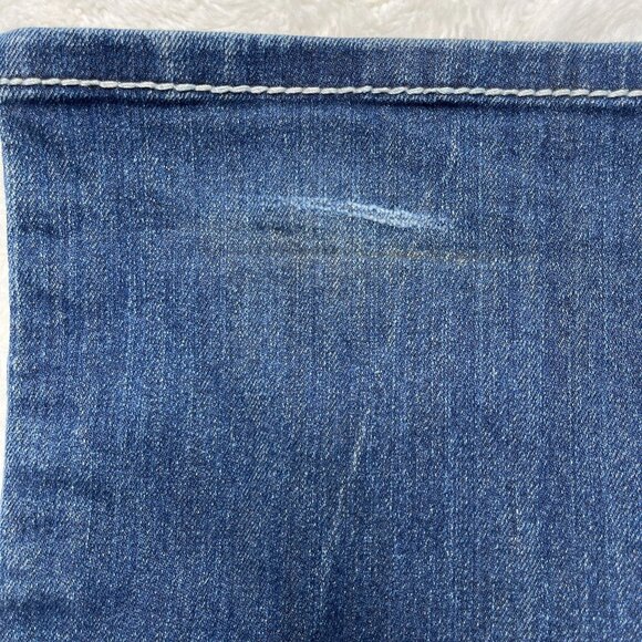 Miss Me Women's Blue Signature Bootcut Sequin Wings Jeans Size 27x31" - Picture 7 of 9